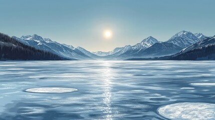 Silent Horizon, Frozen lakes