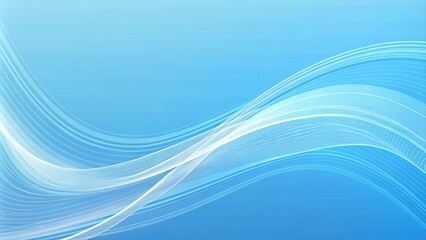 Obraz premium abstract blue background with waves