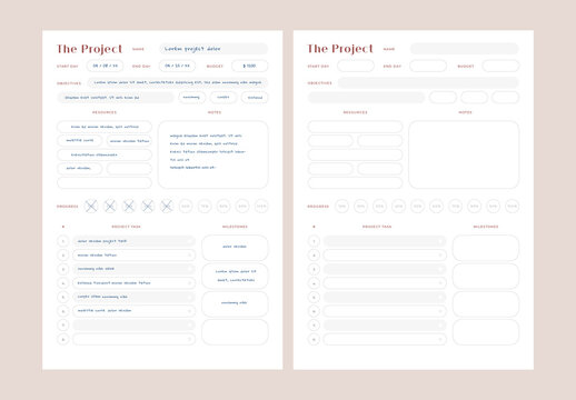 Modern Planner For Every Project