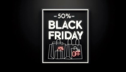 Neon Glow: Black Friday Sale