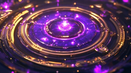 Sleek mobile slot game with glowing lucky symbols and haptic feedback