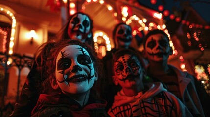 Scene is festive and playful