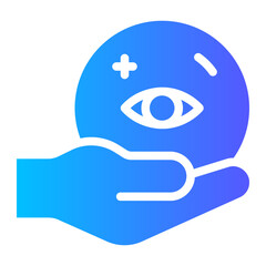 fortune teller gradient icon