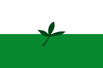 Flag of Vaupes Department (Republic of Colombia, South America) Vaupés