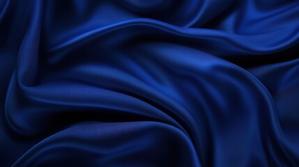Fototapeta premium Deep blue matte texture background with subtle shadows, exuding sophistication and elegance, perfect for a sleek, minimalist aesthetic