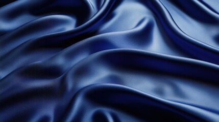 Fototapeta premium Deep blue matte texture background with subtle shadows, exuding sophistication and elegance, perfect for a sleek, minimalist aesthetic