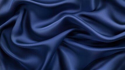 Fototapeta premium Elegant matte texture background in deep blues with soft shadow effects, offering a polished, sophisticated look for high-end designs