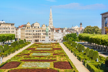 Mont des Arts (Kunstberg), in Brussels Belgium
