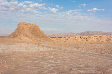 Paisagem Deslumbrante do Vale de la Luna no Deserto do Atacama, Chile