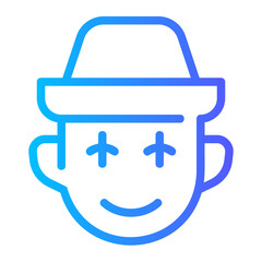 pantomime gradient icon