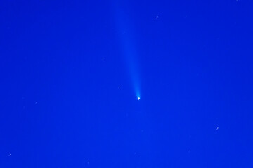 Cometa C2023 A3 (Tsuchinshan ATLAS) desde el cielo de Gran Canaria, Canarias, España