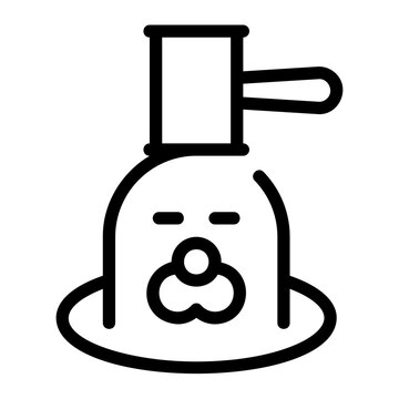 recommend clip art: whack a mole line icon