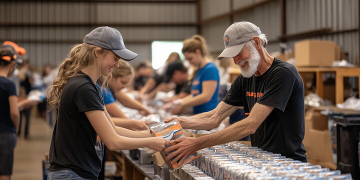 Food rations, food aid,emergency food assistance. 