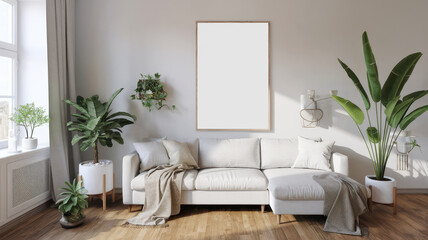 Modern living-room interior. 