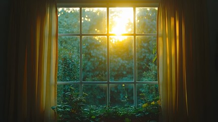 Bold and beautiful Nightingale script lettering highlighted by soft sunlight through a window