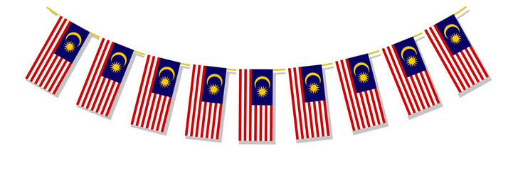 malaysia flag, bunting flag of malaysia, malaysia state flag, state flag, malaysia, country, flag, bunting flag of malaysia png, bunting flag of malaysia on white, sticker, png
