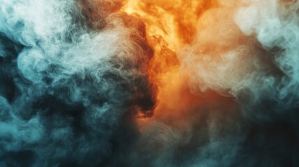 Fototapeta premium Colorful Smoke Abstract Background for Creative Designs
