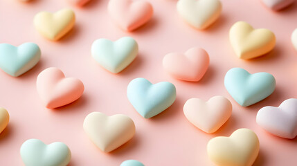 background with hearts
