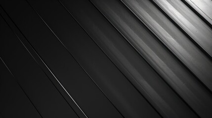 Obraz premium Abstract Black and White Striped Surface