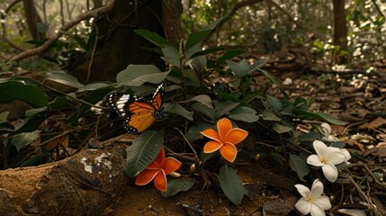 Butterfly in the Forest