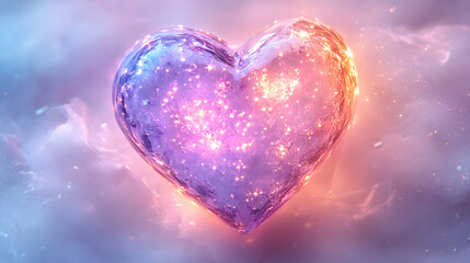 Fototapeta premium background with hearts
