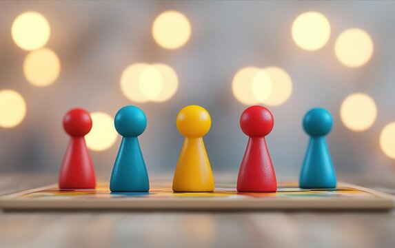 Family playing board games at home, no electronic devices, warm lighting, offline bonding, quality time