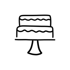 Cake Icon Vector