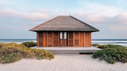 Beachfront Wooden Cabin