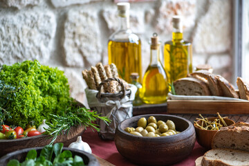 organic whole grain bread on a cutting board