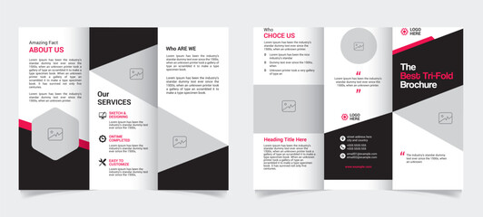 Trifold Brochure Template Vector File