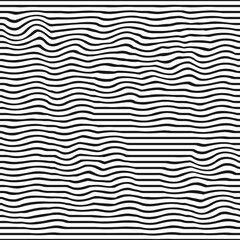 Black and white geometric seamless pattern. Vector illustration.