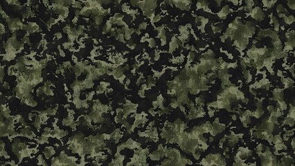 camouflage dark background green color hunting style fashionable design