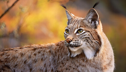 Obraz premium Close-Up of a Bobcat