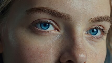 Fototapeta premium close up of a female eye