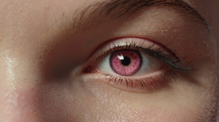 Obraz premium close up of a female eye