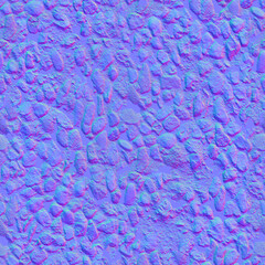 Seamless stone wall normal map © Mat Karmon