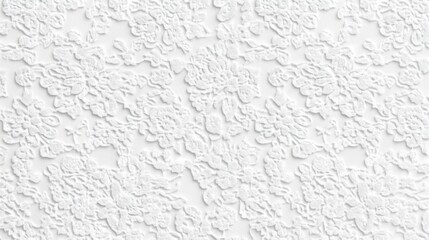 Fototapeta premium Lace texture background showcasing delicate patterns and fine details, perfect for adding elegance to intricate designs