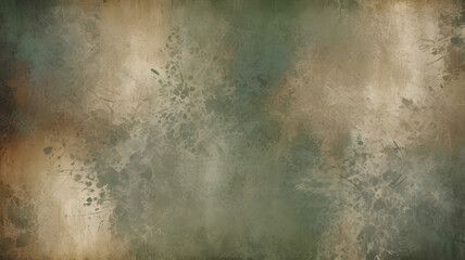 Aged paper backdrop with grunge texture, reminiscent of a stormy sky with dark clouds and swirling mist