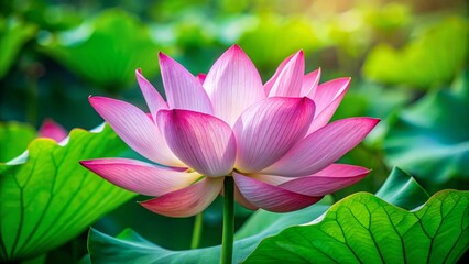 Fototapeta premium pink lotus flower