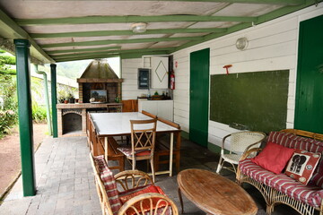 terrasse couverte à la Réunion