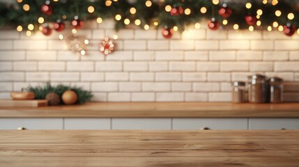 Festive Kitchen Decor with Cinnamon Scented Garlands