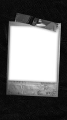 Retro Polaroid Frame Overlay for Social Media.