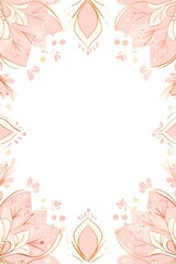 Obraz premium Free indian flower pattern rangoli background