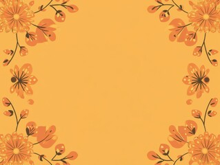Free indian flower pattern rangoli background
