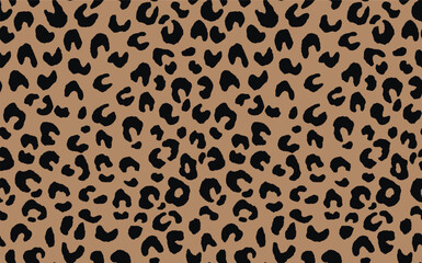 Abstract modern leopard seamless pattern. Animals trendy background. Color decorative vector stock illustration for print, card, postcard, fabric, textile. Modern ornament of stylized skin © Alla