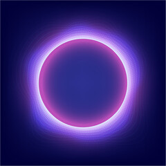 Technology ring sphere background vector digital transformation