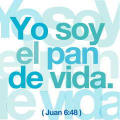 Print Jesús su palabra evangelio el pan de vida