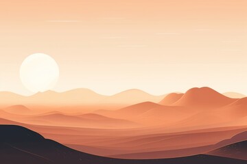 Obraz premium Galaxy landscape backgrounds sunlight.