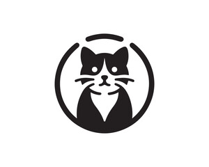 cat with eyes closed