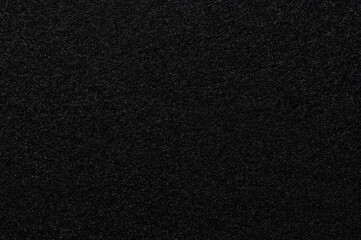 Black fluffy soft carpet material